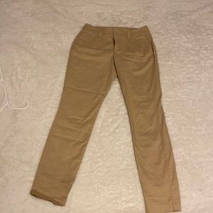 Khaki pants from Old Navy, skinny fit, size 4
